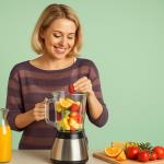 Leckere und gesunde Mahlzeiten aus dem Mixer